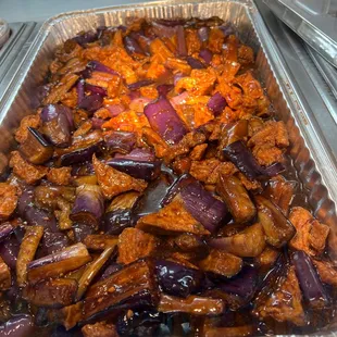 Eggplant tofu family size at $87.99
