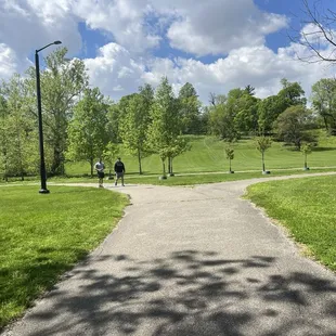 About 1 mile loop at park