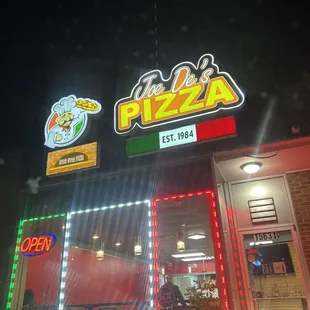 Outside store front