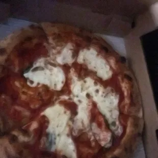 pizza, food