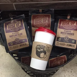 Serving Rise Up Coffee