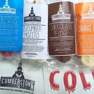 Home of Cumberstone Ice Pops.