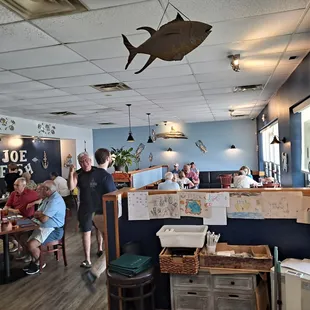 people in a restaurant