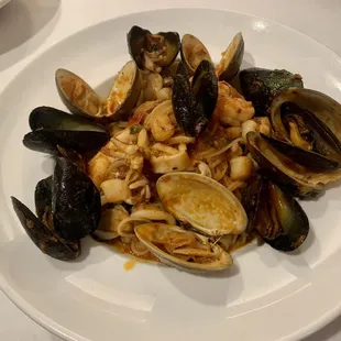 Capellini Alla Pescatora