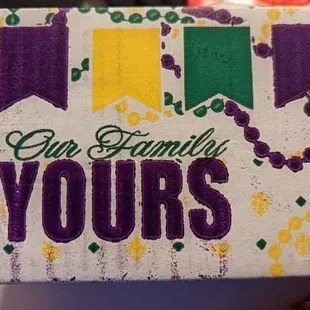 a mardi gras box