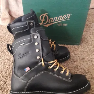 My new Danner Boots from Joe Hassan&apos;s of Lodi, Ca
