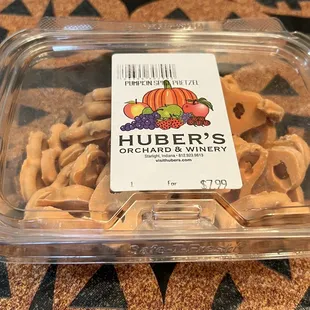 Pumpkin Spice Pretzels