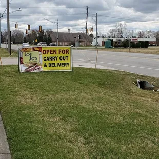 4/1/2020... No fooling they are open for food!