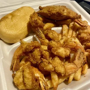 Shrimp dinner