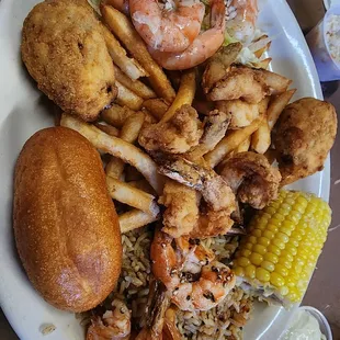 Shrimp platter
