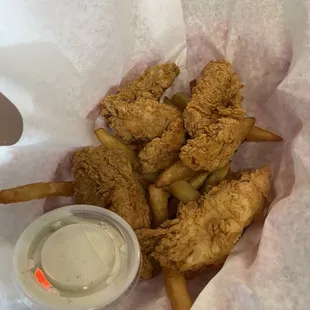 Kids chicken tenders