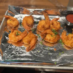 Fried shrimp