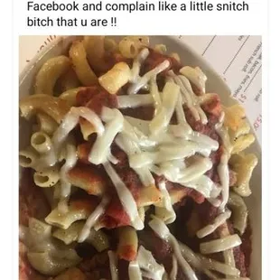 a plate of pasta