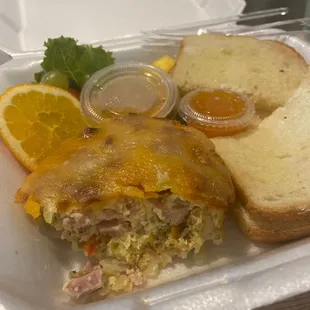 Egg stack/pie