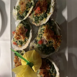 Oysters Rockefeller