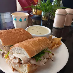 Turkey ranch Melt and green chicken enchilada soup