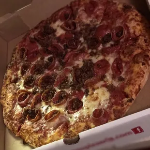 Pep and ground beef. Can&apos;t go wrong.