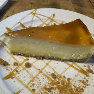 Creme brulee cheesecake