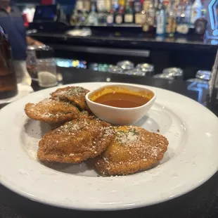 Fried ravioli
