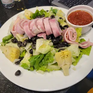 Antipasta Salad with house dressing