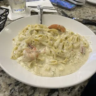 Shrimp  fettechini