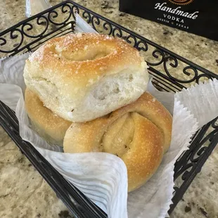 Deliciously buttered rolls