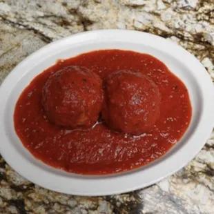 Everybody loves Joe's meatballs.