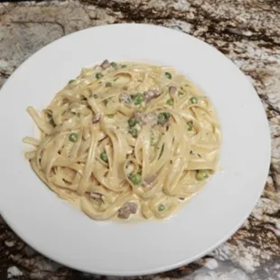 Fettuccine Carbonara one of my favorites!