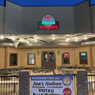 Front entrance