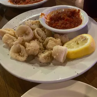 Fried calamari