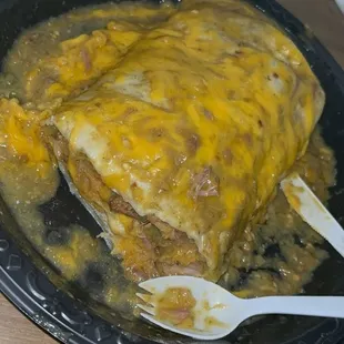 Red Chile Pork Burrito