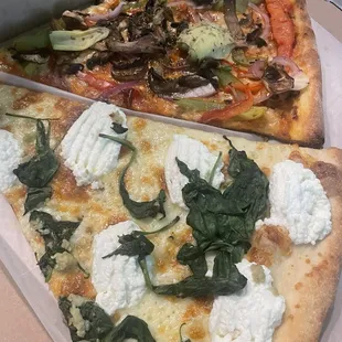 Veggie Pie &amp; White Pie