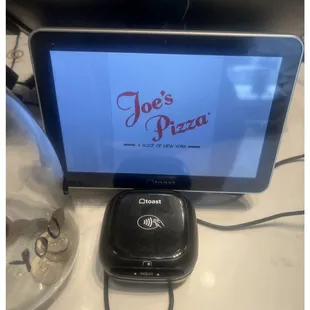 Joe's Pizza logo just so you know I was really here