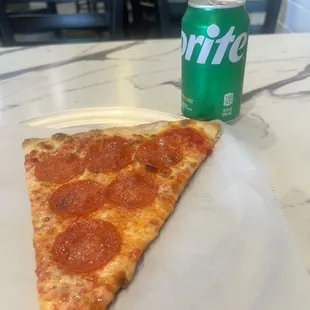 Pepperoni pizza and sprite are my favorite