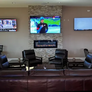 Part of the bar area