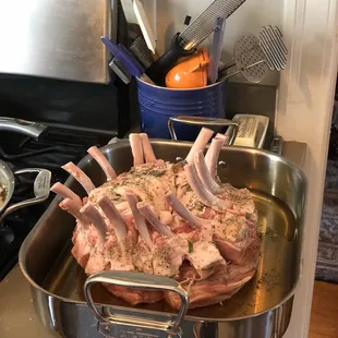 Crown pork roast!