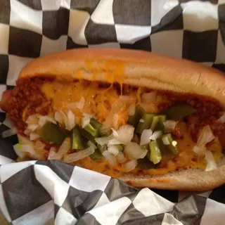 Texas Chili Dog