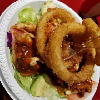 BBQ Chicken Ranch Salad