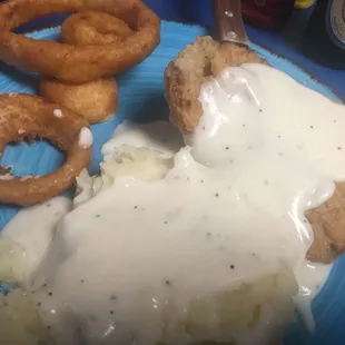 Chicken fried steak.