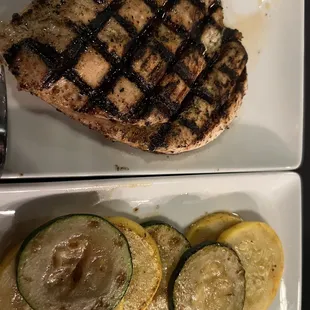 Grilled chicken and veggies