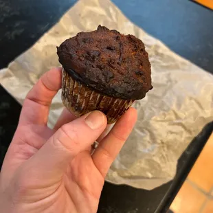 Burned muffin...again