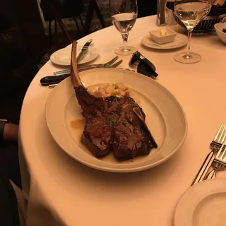 Steaks and Chops are served with your choice of sauce