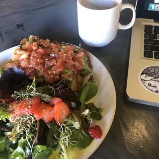 Avocado and Tomato Toast