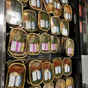 Meal kits ready to cook &amp; eat. First thing in the door. Salmon and veggies for dinner?