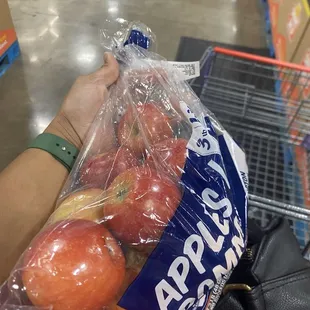 3 pound bag of apples for $0.97!