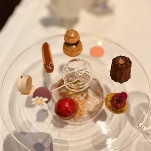 Part of the dessert cart