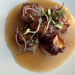 Nueske 's Bacon Wrapped Sea Scallops