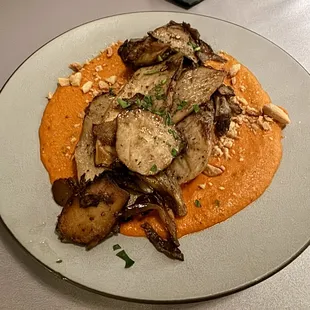 Roasted Oyster Mushrooms