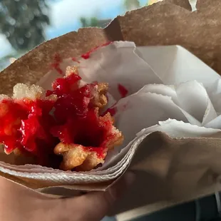 Strawberry filled $4 each