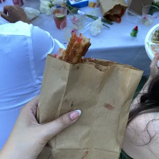 Wish I got a better photo, but they were delicious!